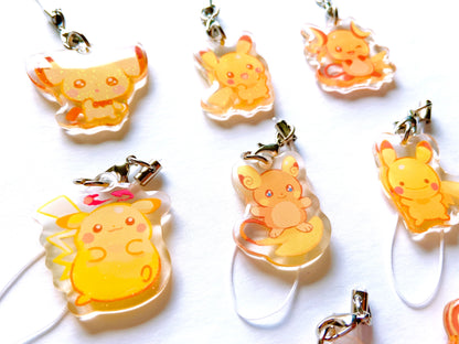 Pikachu Mini Charms