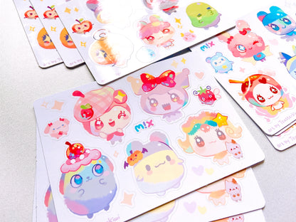 Tamagotchi Sticker Sheets