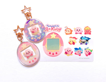 Custom Tamagotchi Set [Kirby]