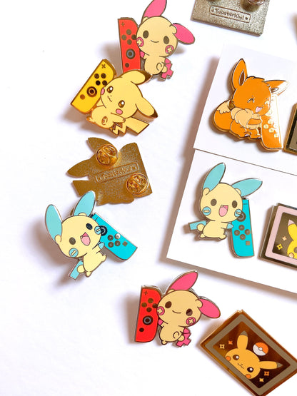 Nintendo Switch Pokemon Enamel Pin Set 1.5"