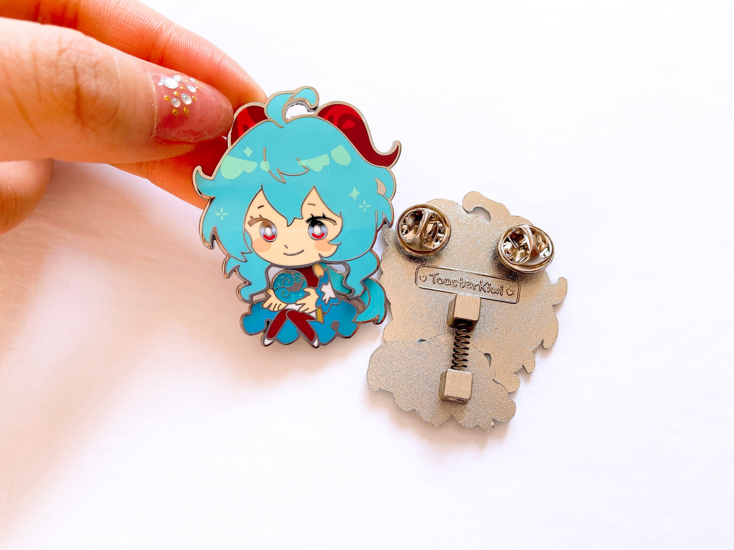 Ganyu Fidget Enamel Pin [Genshin Impact]