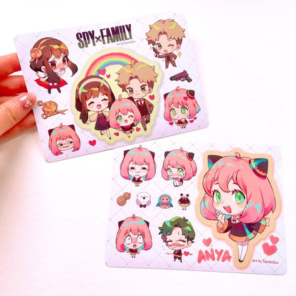 Spy Family Sticker Sheets