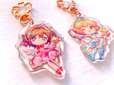 Cardcaptor Sakura Charms (double-sided clear acrylic 2.5")