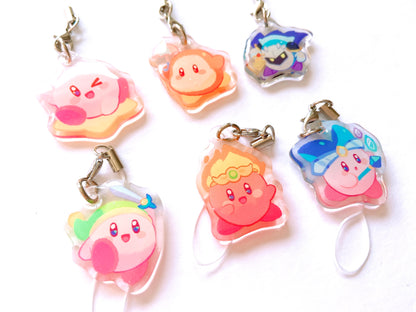 Kirby Mini Charms
