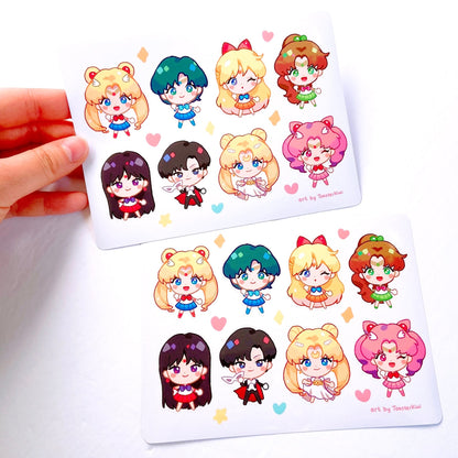 Sailor Scouts Sticker Sheets
