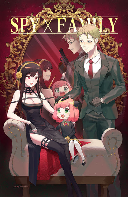 spy x family Poster (11x17")