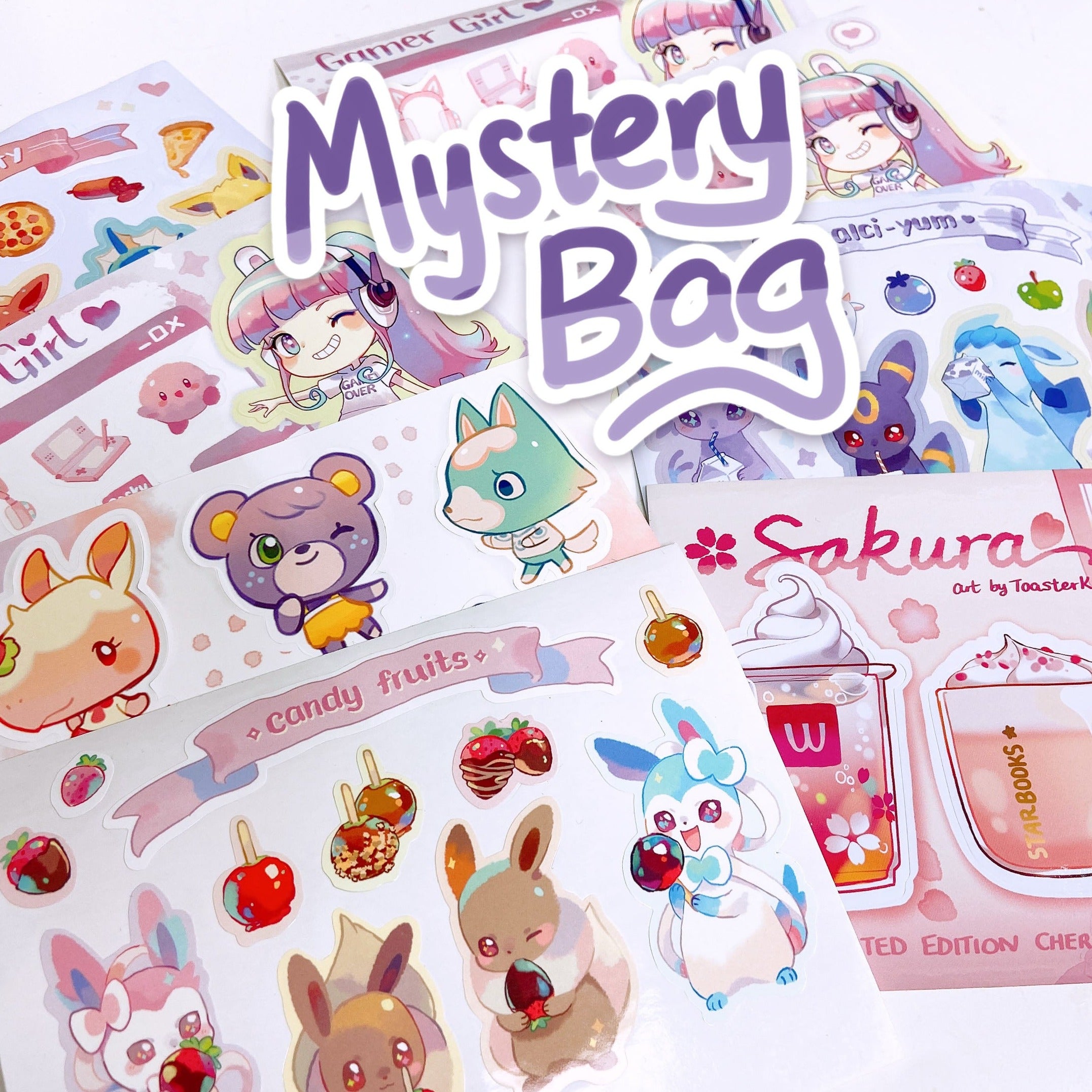 Imperfect Stickers Mystery Bag [DISCOUNT] – ToasterKiwi Shop