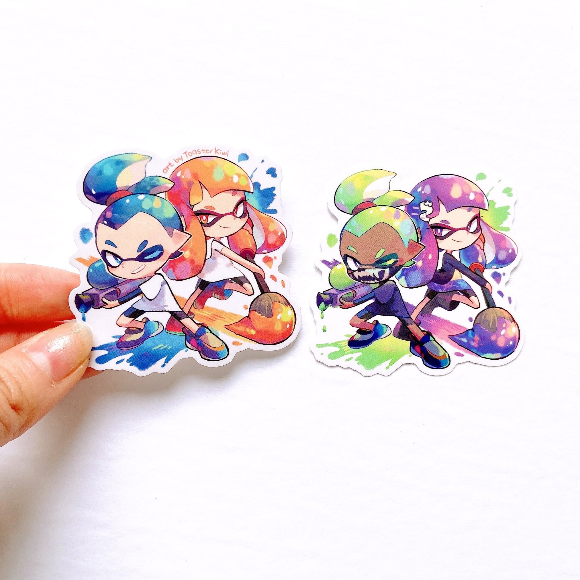 Splatoon Stickers Frye