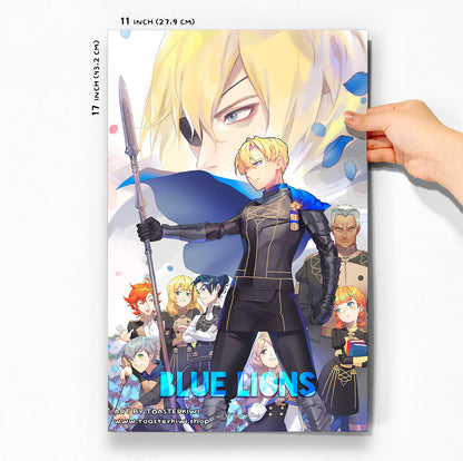 Fire Emblem Three Hopes Dimitri Poster (11x17")